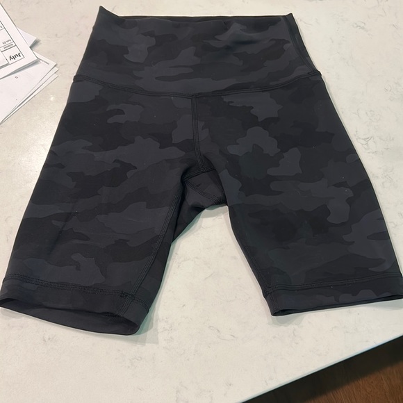lululemon athletica Pants - Lululemon Camo Biker Shorts